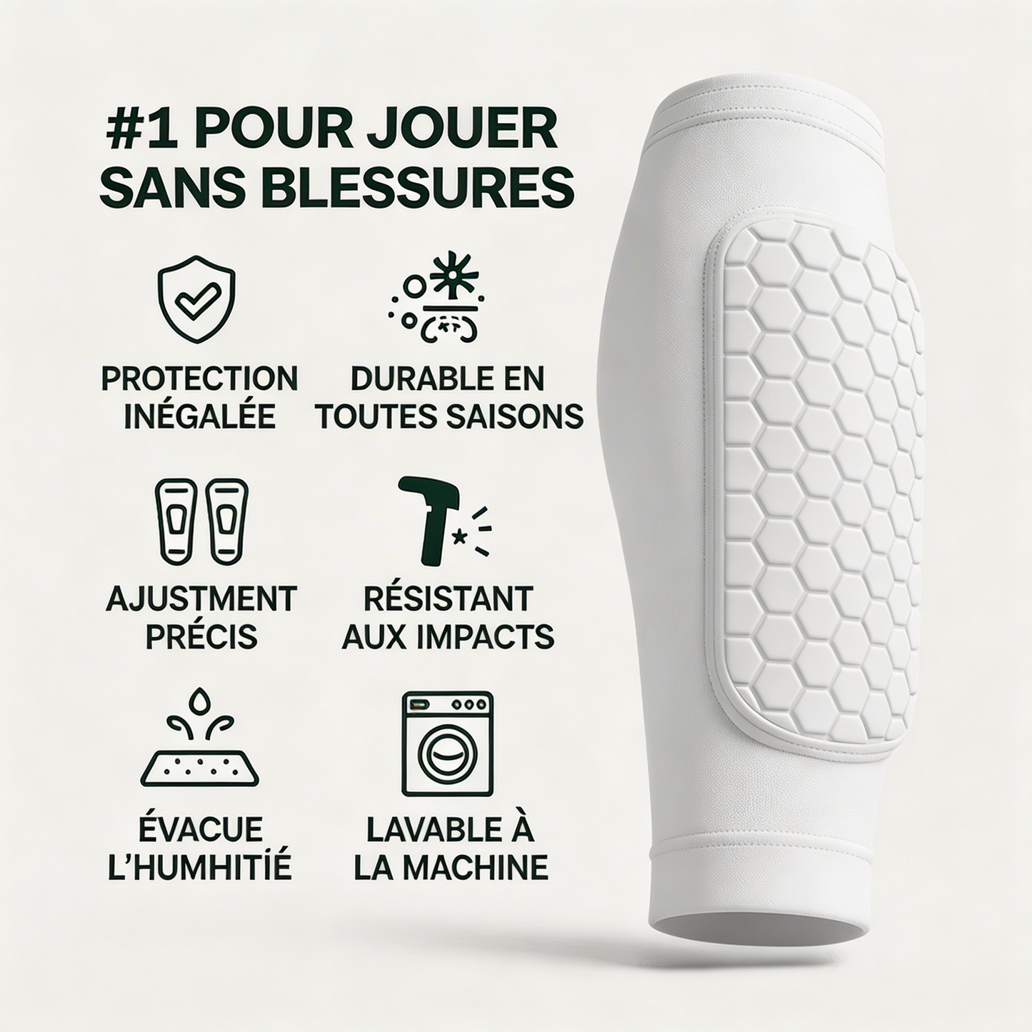 FlexGuard™ - Protection avancée pour tibias